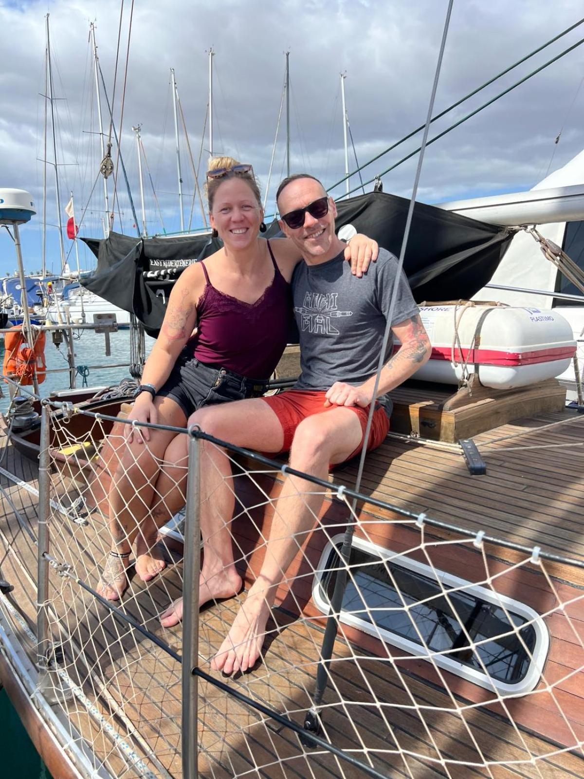 The Captains Locker - 30Ft Yacht San Miguel de Abona Ngoại thất bức ảnh
